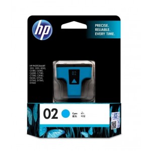HP 02 AP Cyan Ink Cartridge